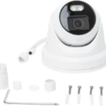 Camara Turret IP Hikvision Ds-2Cd2347G2-L(U)(C) 4Mp/Imagen A Color 24/7/Lente 4Mm/Luz Blanca 30Mts/Wdr 130Db/IP67/Captura Facial/Microfono Integrado