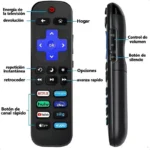 Control Remoto Para Roku D-Bugg Dbrk-01/Negro