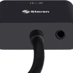 Convertidor VGA Macho-HDMI Hembra Steren Color Negro/208-158