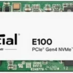U. Estado Solido SSD M.2 480Gb Crucial Ct480E100Ssd8/PCI Express 4.0/NVMe, 2280/E100/2500Mb/S Escritura/4700Mb/S Lectura
