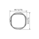 Camara Bala Turbohd Dahua Hac-Hfw1231Cmn-0280B/2Mpx/2.8Mm/Super Adapt/Wdr Real De 130Db/107 Grados De Apertura/30Mts De Ir/IP67/Soporta Cvi/Ahd/Tvi Y Cbvs/Ideal Para Contrastes De Luz