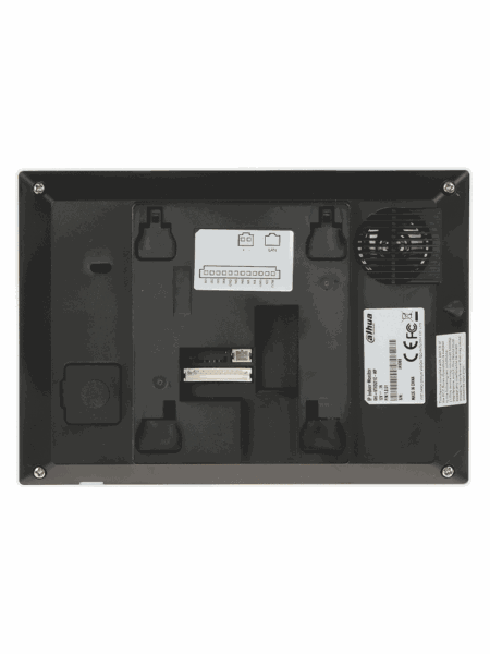 Monitor IP 7″ Para Interior Touch Dahua Dhi-Vth2621G-P/Soporta 4 Camaras Y 4 Monitores/Modo No Molestar/6 Entradas/Salidas De Alarma/Compresion H.265