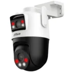 Camara IP Pt WiFi Dahua Dh-Ipc-Wpt1539Dd-Sw-5E2-Pv/10Mpx/2 Lentes De 5Mp Cada Uno (Fijo Y Pt)/Iluminador Dual Inteligente/Ir De 50M/Microfono Y Altavoz Integrados/Ia/Autotracking/Ip66
