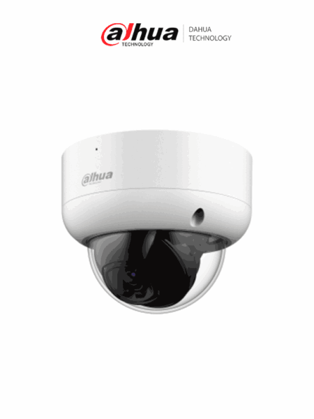 Camara Mini Domo Dahua Dh-Hac-Hdbw1500En-0280B De 5Mpx/2.8Mm/111 Grados De Apertura/Ir De 30M/IP67/Ik10/Soporta Cvi/Cvbs/Ahd/Tvi/Blanco