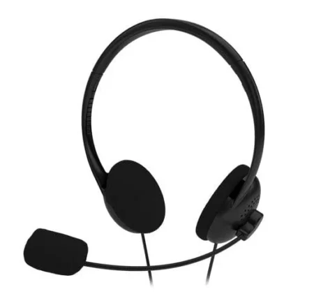 Diadema Audifono C/Microfono Xtech Xth-520Rd Alambrico/3.5Mm/Negro-Rojo