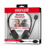Diadema Audifonos Alambricos C/Microfono Maxell 347867/USB/Negro/Mm400Max02