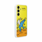Funda Inteligente con Tarjeta Flipsuit Intercambiable - Samsung Galaxy S24 FE Flipsuit Case - Amarillo