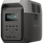 Estacion De Energia Portatil 2048Wh Ecoflow Efd-350/6 AC 2400W (Max. 3400W)/2Xusb-C 100W/Capacidad Para Aumentar Respaldo/Soporta Cargador De Coche 10A A 12.6V/Conectividad WiFi Y Bluetooth (App)/Carga Sol