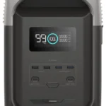 Estacion De Energia Portatil 2048Wh Ecoflow Efd-350/6 AC 2400W (Max. 3400W)/2Xusb-C 100W/Capacidad Para Aumentar Respaldo/Soporta Cargador De Coche 10A A 12.6V/Conectividad WiFi Y Bluetooth (App)/Carga Sol
