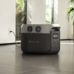 Estacion De Energia Portatil 2048Wh Ecoflow Efd-350/6 AC 2400W (Max. 3400W)/2Xusb-C 100W/Capacidad Para Aumentar Respaldo/Soporta Cargador De Coche 10A A 12.6V/Conectividad WiFi Y Bluetooth (App)/Carga Sol