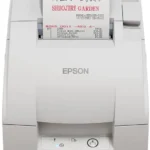 Impresora De Tickets Epson Tmu220Iid-041/Matriz De Punto/9 Agujas/80Mm/Serial/Blanco/C31Cl28041Aa