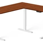 Escritorio Munfrost Gamer Moonstone/Electrico/Base Estandar/75X150Cm/Altura Ajustable/Cacao/Mfmesc2B