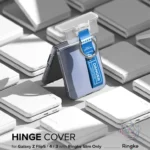Galaxy Flip 5 Silicone Cover With Ring