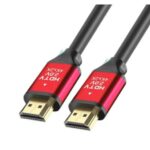Saxxon HDMI-10 - Cable HDMI De 1 Metro De Alta Velocidad Versión 2.0 Resolución 4K Canal De Retorno De Audio Arc Video 3D /Blindado / Chapado En Oro