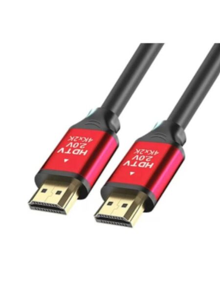Saxxon HDMI-10 – Cable HDMI De 1 Metro De Alta Velocidad Versión 2.0 Resolución 4K Canal De Retorno De Audio Arc Video 3D /Blindado / Chapado En Oro