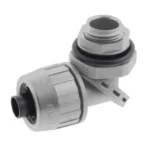 Conectores Multi Posicion Hubbell Hub-Ps0509-Ngy/De Nylon De 1/2"/Para Tuberia Liquidtight Polytuff