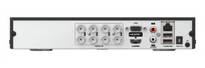 Dvr 8 Canales Turbohd Hilook Dvr-208Q-M1/T De 5Mpx Lite-3K Lite/+4 Canales IP/Audio Bidireccional/Acusense Lite/1 Bahia De Disco Duro/H.265+/Salida En Full HD