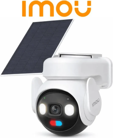 La Cámara Ipc-B7Ed-5M0Tea-Am/Fsp14 Es Un Kit Aov Pt 5Mp Diseñado Para Exteriores Sin Necesidad De Conexión Eléctrica – Soporta Grabación 24/7 Con Aov