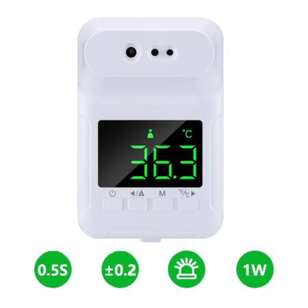 Termómetro De Pared Ksa Modelo K-3S; Incluye Cable De Carga Micro USB. Garantía De 4 Meses –