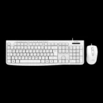 Kit Teclado Y Mouse Alambrico Acteck AC-941792 Creator Prime Mk455/1600Dpi/Membrana/Color Blanco (Openbox)