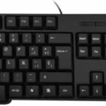 Kit Teclado Y Mouse Inalambrico Ghia Gt4000Bb/Optico/USB/1000Dpi/Hasta 10M/Negro