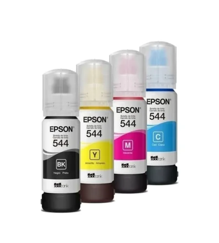 Kit De 3 Tintas Epson T544/70Ml/Cian/Magenta/Amarillo/L3250/L3210/L1250/T544520-3P