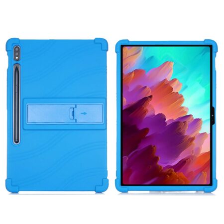 Funda Y Mica Para Tablet Lenovo Dekato Tab M8 4Th Generacion/8.7″/Cinta Giratoria Para Manos/Soporte Robusto/Negro