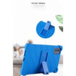 Funda Y Mica Para Tablet Lenovo Dekato Tab M8 4Th Generacion/8.7"/Cinta Giratoria Para Manos/Soporte Robusto/Negro