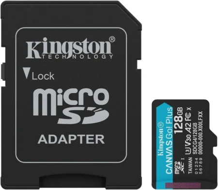 Memoria Sdxc 128Gb Kingston Sdg4/128Gb Canvas Go! Plus Uhs-I/U3/V30/Clase 10 (Openbox)