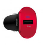 Cargador Para Auto Maxell 347408/12W/1Xusb-A/Negro-Rojo/Ua000Max06