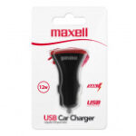 Cargador Para Auto Maxell 347408/12W/1Xusb-A/Negro-Rojo/Ua000Max06