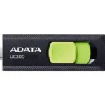 Memoria USB Tipo-C 3.2 32Gb Adata Uc300 Negro/Verde, Acho-Uc300-32G-Rbk/Gn (Openbox)