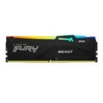 Memoria DDR5 16Gb 6000Mhz Kingston Fury Beast (1X16Gb)/Blanco/Cl30/Rgb/Expo/Dimm/Kf560C30Bwea-16