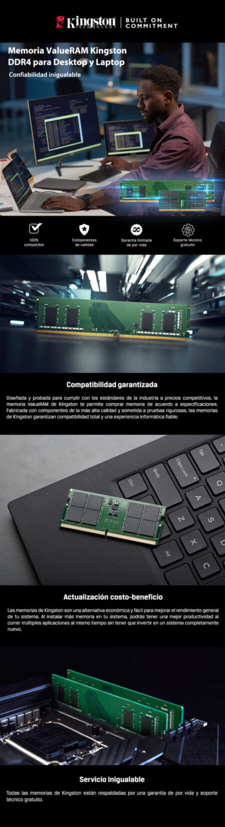 Memoria Sodimm DDR4 16Gb 3200Mhz Crucial Cb16Gs3200/Cl22