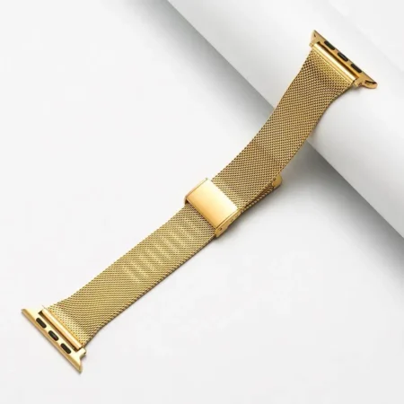 46Mm Gold Milanese Loop – M/L