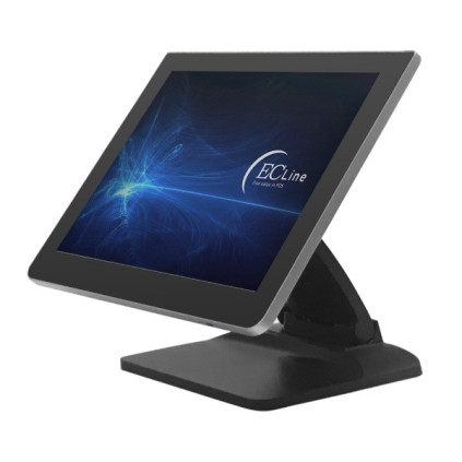 Monitor 15″ Ecline Ec-Ts-1538 LCD-LED/Touch/1024X768/VGA/HDMI/USB/Negro