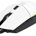 Mouse Alambrico Gamer Munfrost Triton Dpi/6 Botones/Optico/USB/Sensor Pixart Pwm 3360/Argb/12000 Dpi/Negro Mate/Mfmtr11B