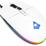 Mouse Alambrico Gamer Munfrost Triton Dpi/6 Botones/Optico/USB/Sensor Pixart Pwm 3360/Argb/12000 Dpi/Negro Mate/Mfmtr11B