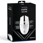 Mouse Alambrico Gamer Munfrost Triton Dpi/6 Botones/Optico/USB/Sensor Pixart Pwm 3360/Argb/12000 Dpi/Negro Mate/Mfmtr11B