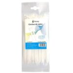 100 Piezas Cinchos De Nylon 15Cmx2.5Mm Nextep Ne-639B, Blanco