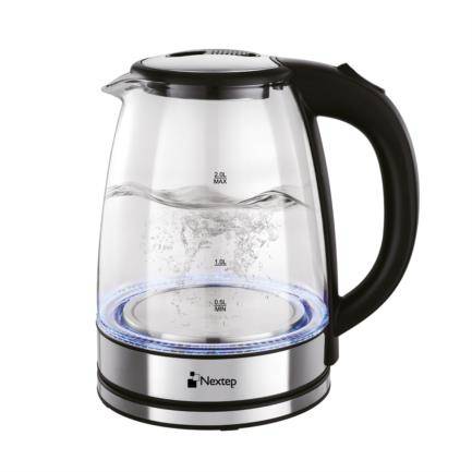 Hervidor De Agua Electrico Nextep Ne-682 Capacidad De 2 Litros/Auto Apagado/1000W