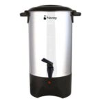 Cafetera Percoladora Industrial Nextep Ne-683 Para 40 Tazas/Acero Inoxidable/Con Medidor De Agua/Auto Apagado