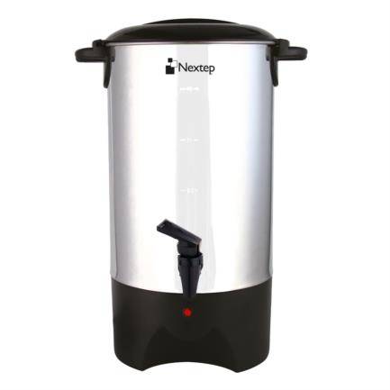 Cafetera Percoladora Industrial Nextep Ne-683 Para 40 Tazas/Acero Inoxidable/Con Medidor De Agua/Auto Apagado