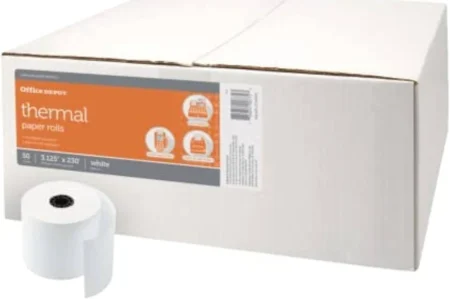 Receipt Paper 3.1406In X 40Ft (79.8Mm X 12.2M) Dt Z-Select 4000D