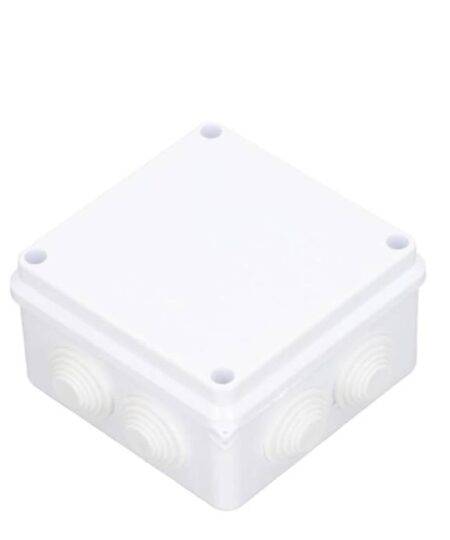Saxxon Pb100 – Caja De Conexiones Con 7 Entradas / Pvc Libre De Halógenos / Compatible Con Cámaras Bullet / Domo / Dimensiones 100 X 100 X 70 Mm IP55