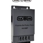 Saxxon Energia Psu1205A-4K - Fuente De Poder Regulable Metálica/ 4 Canales/ Voltaje De Ajuste 12V 13V O 15V Cc/ Salida De Hasta 5 Amp En Los 4 Canales