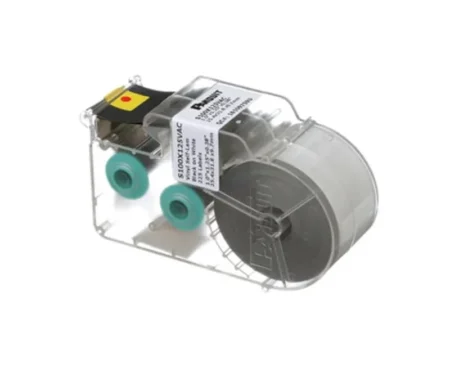 Casete De 225 Etiquetas Autolaminadas De 25.4 X 31.8 Mm Panduit S100X125Vac Para Cables De 3-7.1Mm Impresion Color Blanco