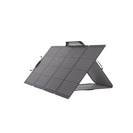 Modulo Solar Portatil Y Flexible Ecoflow 220W/Para Estaciones Portatiles Efd330 Efd350 O Efd500/Incluye Cable Xt60 A Mc4/Effold220Lw