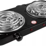 Parrilla Electrica De Mesa Shtark Sht-Peg-Neg/1Quemador/Metal/1000W/Negra