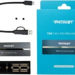 Gabinete Externo Para SSD M.2 Patriot Pv810Upngm/PCI-E 3.0/Txd/USB-C